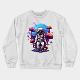 Psychonaut with Mushrooms Crewneck Sweatshirt